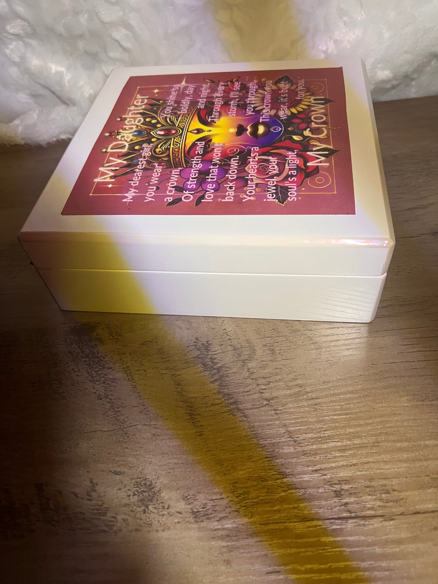 Daughter Encouraging Jewelry Box