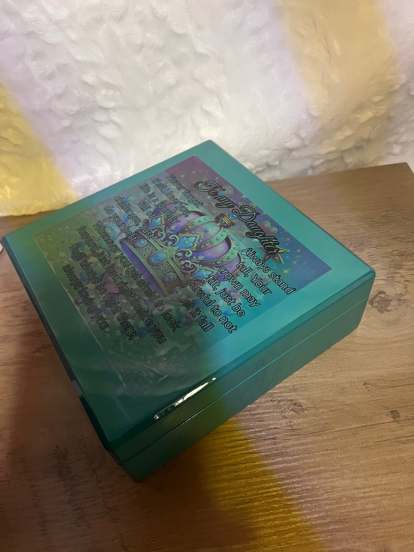 Daughter Encouraging Jewelry Box