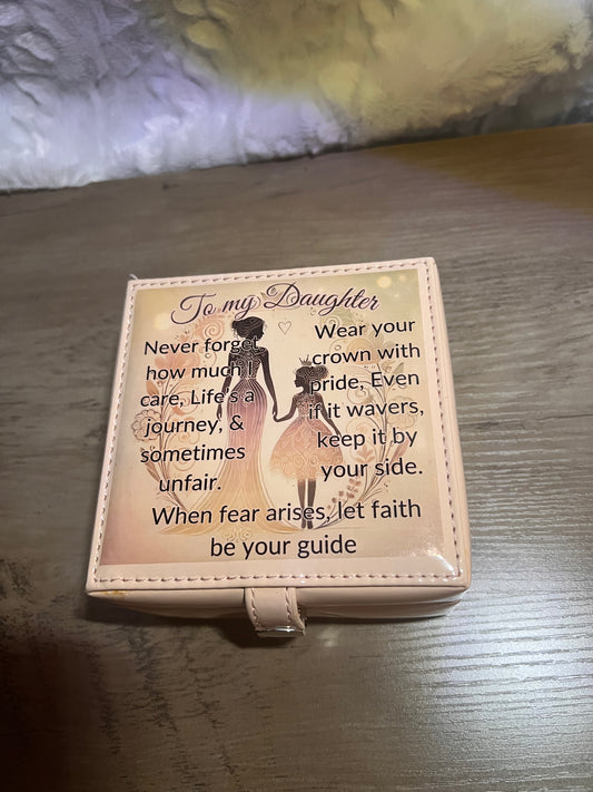 Daughter Encouraging Jewelry Box