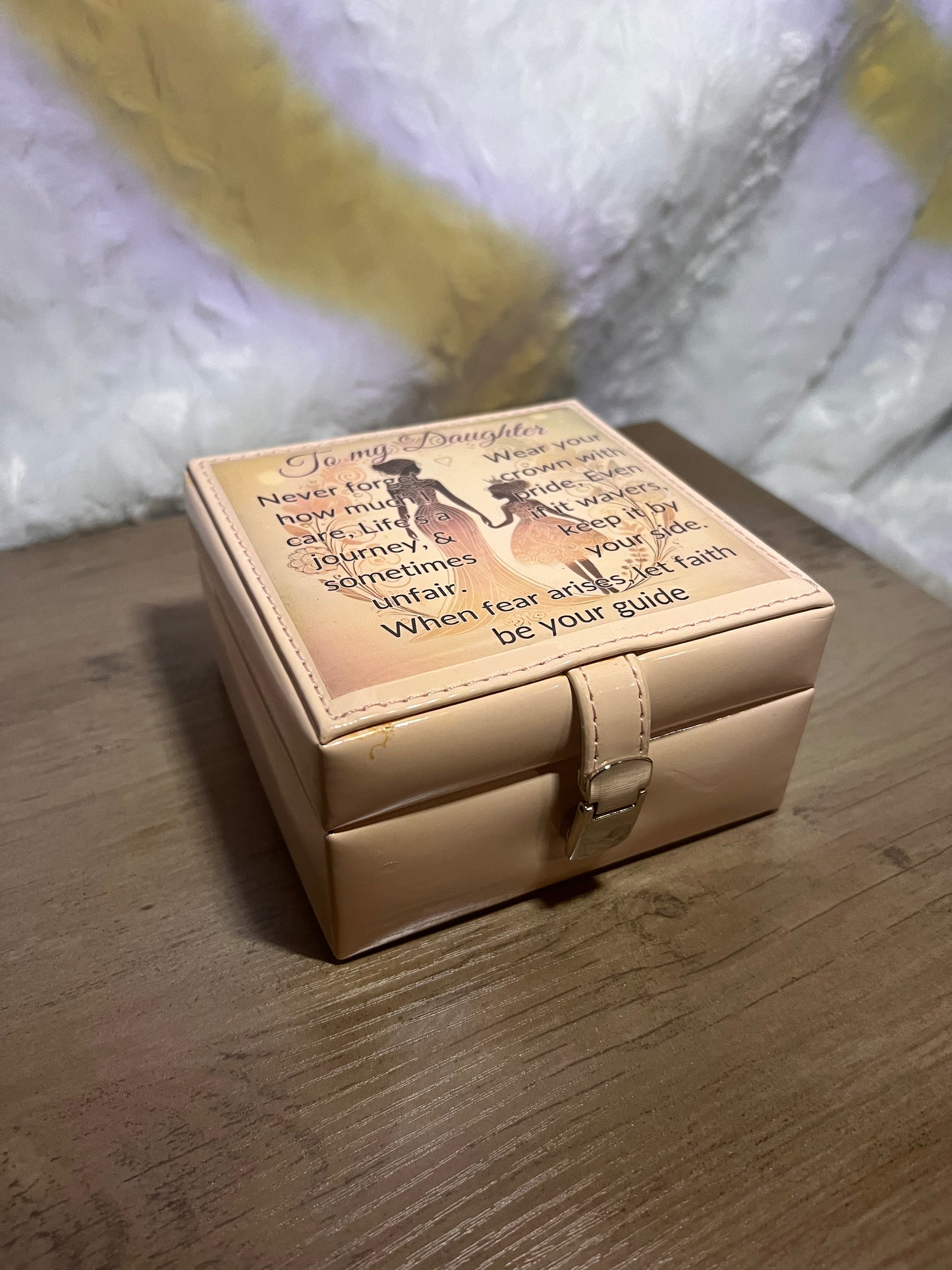 Daughter Encouraging Jewelry Box