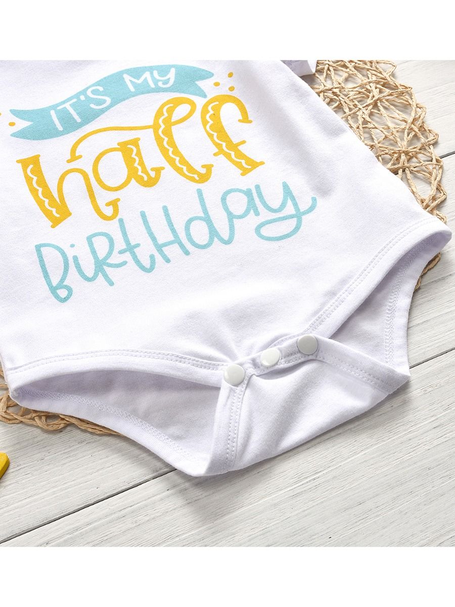 It's My Half Birthday Bodysuit - bounti4lme