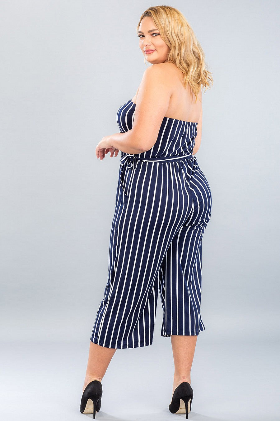 PLUS SIZE PALAZZO JUMPSUIT - bounti4lme