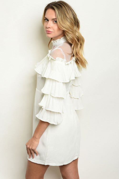 Tiered Down Dress - bounti4lme