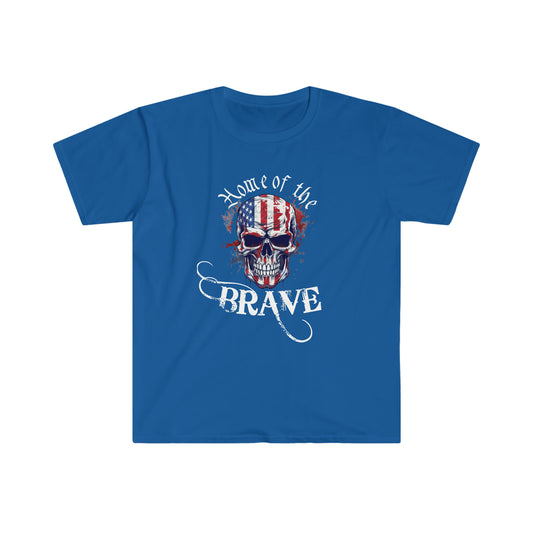 Home of the Brave Unisex Softstyle T-Shirt