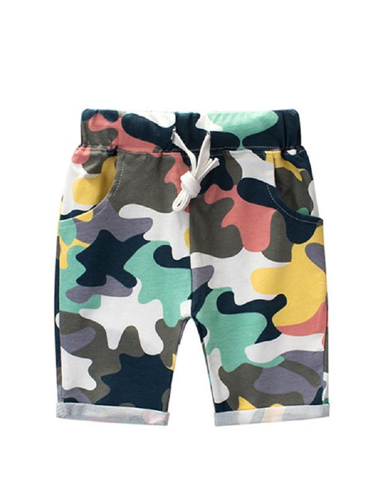 Camouflage Shorts Cotton Bottom - bounti4lme