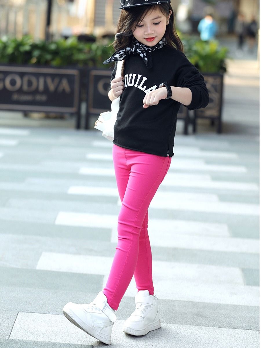Candy Color Girls Skinny Jeggings Leggings - bounti4lme