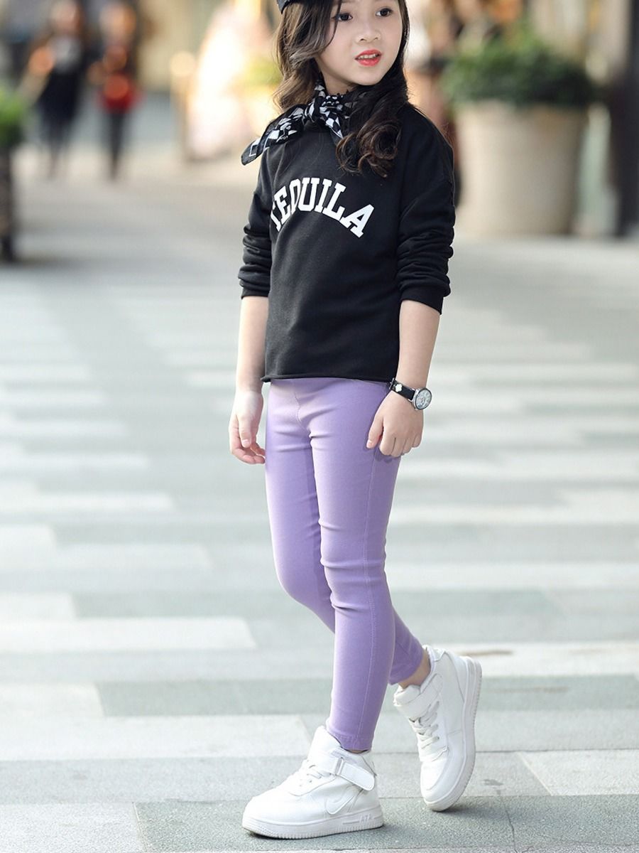 Candy Color Girls Skinny Jeggings Leggings - bounti4lme