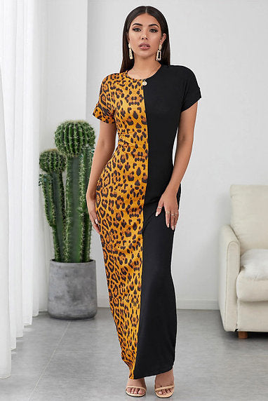My Other Half Cheetah Print Maxi Dress bounti4lme My Other Half Cheetah Print Maxi Dress bounti4lme