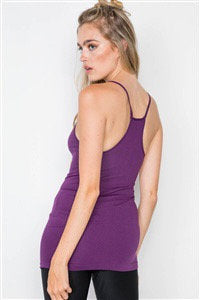 Extra Long Purple Cami - bounti4lme