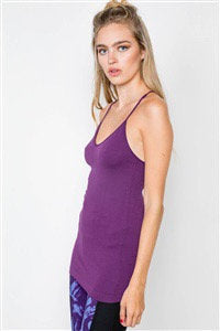 Extra Long Purple Cami - bounti4lme