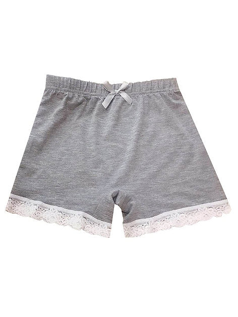 Lace Trim Girls Short Tights - bounti4lme