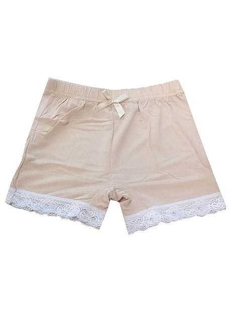 Lace Trim Girls Short Tights - bounti4lme